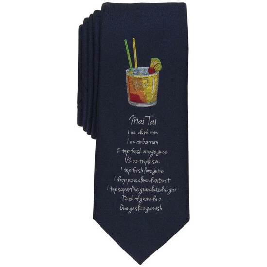 Best Pirce ๐ฏ Bar III Men's Mai Tai Tie, Created For Macy's Navy ๐ 1 Best Pirce ๐ฏ Bar III Men's Mai Tai Tie, Created For Macy's Navy ๐