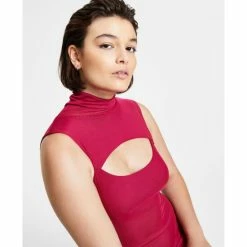 Deals 🧨 Bar III 👩 Women's Cutout Mini 👗 Dress, Created For Macy's Royal Amaryllis 👏 -Cheap Bar III Store unnamed file 2400