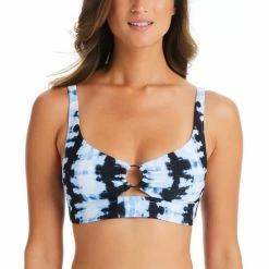 Best reviews of 🥰 Bar III 👩 Women's Shibori Tie-Dyed O-Ring 👙 Bikini Top, Created For Macy's Peri Allure 👍
