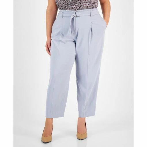 Cheapest ๐ Bar III Plus Size Belted Textured Crepe Pants Moonstone ๐ 3 Cheapest ๐ Bar III Plus Size Belted Textured Crepe Pants Moonstone ๐ -Cheap Bar III Store unnamed file 2450