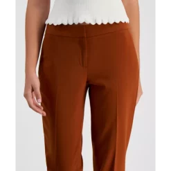 Budget 🥰 Bar III 👩 Women's Briget Front-Zip Booties, Created For Macy's White Smooth ✔️ -Cheap Bar III Store unnamed file 247