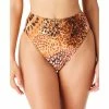 Coupon 😍 Bar III 👩 Women's Glam Cheetah High-Rise Swim Bottoms, Created For Macy's Natural 🎉
