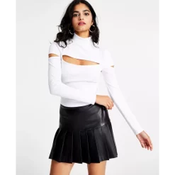 Buy 🎉 Bar III Versuz Lug-Sole Booties, Created For Macy's Ivory 🤩