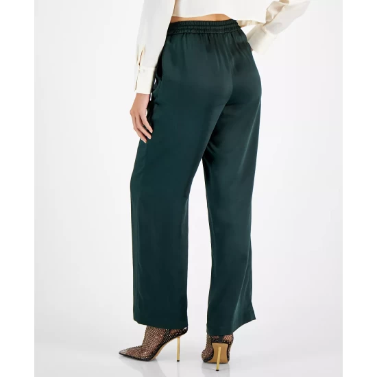 Brand new ๐ Bar III ๐ฉ Women's Studded Waist Detail Pull-On Leggings, Created For Macy's Deep Black โ 1 Brand new ๐ Bar III ๐ฉ Women's Studded Waist Detail Pull-On Leggings, Created For Macy's Deep Black โ