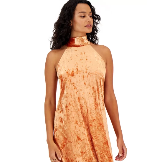 Cheap π₯ Bar III π© Women's Halter-Neck Side-Slit Maxi π Dress, Created For Macy's Fire Red π 5 Cheap π₯ Bar III π© Women's Halter-Neck Side-Slit Maxi π Dress, Created For Macy's Fire Red π - Image 5