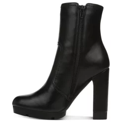 Promo 😍 Bar III 👩 Women's Graciie Platform Booties, Created For Macy's Black Smooth ❤️ -Cheap Bar III Store unnamed file 315