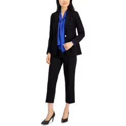 Cheapest 👏 Bar III 👩 Women's Houndstooth Faux-Double-Breasted Jacket, Created For Macy's Black/white Multi 🤩