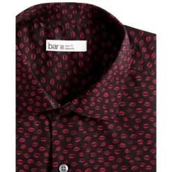 Hot Sale 🔔 Bar III Men's Slim-Fit Kiss-Print 👗 Dress 👕 Shirt, Created For Macy's Black Red ✔️ 11 Hot Sale 🔔 Bar III Men's Slim-Fit Kiss-Print 👗 Dress 👕 Shirt, Created For Macy's Black Red ✔️ -Cheap Bar III Store unnamed file 358