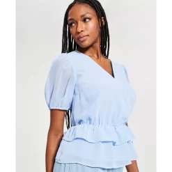 Coupon ๐ Bar III Puff-Sleeve Peplum Top, Created For Macy's Deep Black ๐ 10 Coupon ๐ Bar III Puff-Sleeve Peplum Top, Created For Macy's Deep Black ๐ -Cheap Bar III Store unnamed file 368