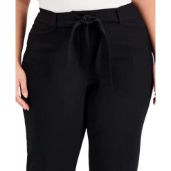 Hot Sale ❤️ Bar III Plus Size Tie-Waist Crepe Pants, Created For Macy's Black ✔️ 9 Hot Sale ❤️ Bar III Plus Size Tie-Waist Crepe Pants, Created For Macy's Black ✔️ -Cheap Bar III Store unnamed file 458