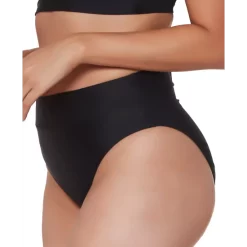 Buy 😀 Bar III High-Rise High-Leg 👙 Bikini Briefs, Created For Macy's Black ❤️ -Cheap Bar III Store unnamed file 472