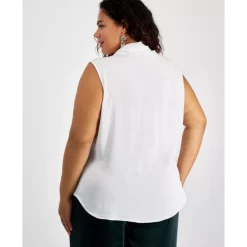 Budget ๐ Bar III Plus Size Bow-Neck Sleeveless Blouse, Created For Macy's Skyway ๐ 11 Budget ๐ Bar III Plus Size Bow-Neck Sleeveless Blouse, Created For Macy's Skyway ๐ -Cheap Bar III Store unnamed file 476