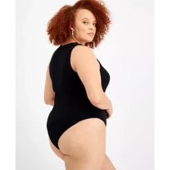 New 🎉 Bar III 👩 Women's Ruched Velvet Mini 👗 Skirt, Created For Macy's Deep Black ✨