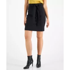 Cheap 🛒 Bar III 👩 Women's Belted Pull-On Pencil 👗 Skirt, Created For Macy's Black 💯 -Cheap Bar III Store unnamed file 489