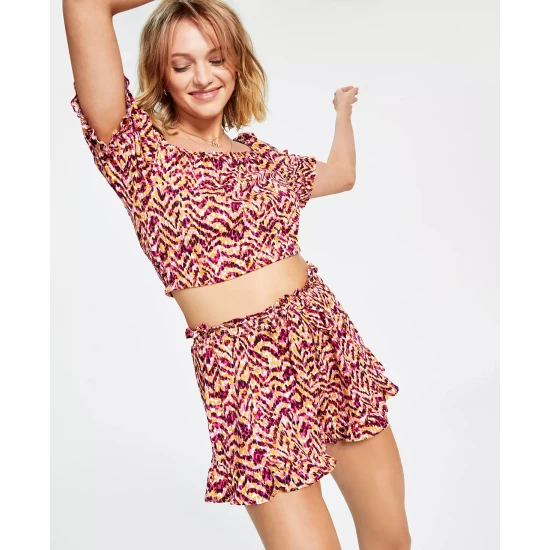 Flash Sale โ๏ธ Bar III ๐ฉ Women's Tie-Waist Straight-Leg Ankle Pants, Created For Macy's Gaucho Brown ๐ 1 Flash Sale โ๏ธ Bar III ๐ฉ Women's Tie-Waist Straight-Leg Ankle Pants, Created For Macy's Gaucho Brown ๐