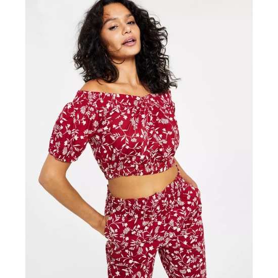 Flash Sale โ๏ธ Bar III ๐ฉ Women's Tie-Waist Straight-Leg Ankle Pants, Created For Macy's Gaucho Brown ๐ 4 Flash Sale โ๏ธ Bar III ๐ฉ Women's Tie-Waist Straight-Leg Ankle Pants, Created For Macy's Gaucho Brown ๐ - Image 4