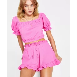 Deals ๐ Bar III ๐ฉ Women's Textured Ruffled Drawstring Pull-On Shorts, Created For Macy's Pink Shock โ 7 Deals ๐ Bar III ๐ฉ Women's Textured Ruffled Drawstring Pull-On Shorts, Created For Macy's Pink Shock โ -Cheap Bar III Store unnamed file 553