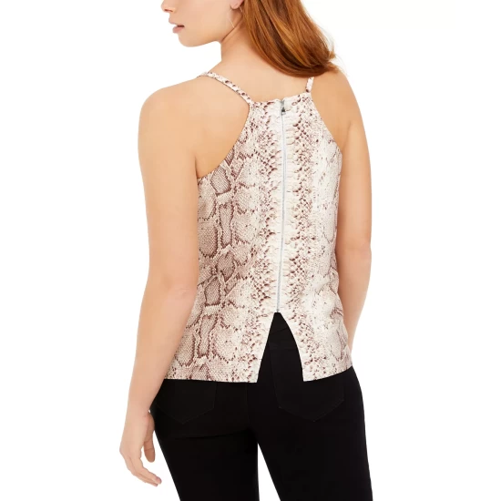 Buy ๐ Bar III Petite Animal-Print Tank Top, Created For Macy's Snake Python ๐ 3 Buy ๐ Bar III Petite Animal-Print Tank Top, Created For Macy's Snake Python ๐ - Image 3