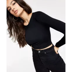 Outlet π€© Bar III π© Women's Mesh Mock-Neck Sheer-Sleeve Tie-Back Top, Created For Macy's Deep Black β¨ 6 Outlet π€© Bar III π© Women's Mesh Mock-Neck Sheer-Sleeve Tie-Back Top, Created For Macy's Deep Black β¨ -Cheap Bar III Store unnamed file 6