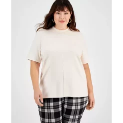 Promo 🤩 Bar III 👩 Women’s Ponte Faux-Leather Blazer, Created For Macy’s Deep Black 🎉