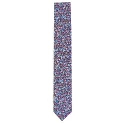 Outlet 🥰 Bar III Men's Dandy Skinny Floral Tie, Created For Macy's Burgundy 🔥 -Cheap Bar III Store unnamed file 749