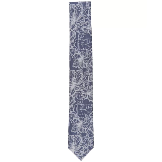 New 👍 Bar III Men's Tirone Floral Tie, Created For Macy's Coral 🎉 4 New 👍 Bar III Men's Tirone Floral Tie, Created For Macy's Coral 🎉 - Image 4