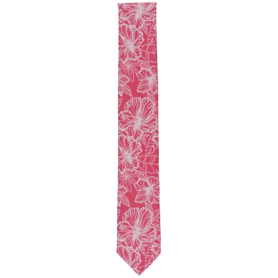 New 👍 Bar III Men's Tirone Floral Tie, Created For Macy's Coral 🎉 5 New 👍 Bar III Men's Tirone Floral Tie, Created For Macy's Coral 🎉 - Image 5