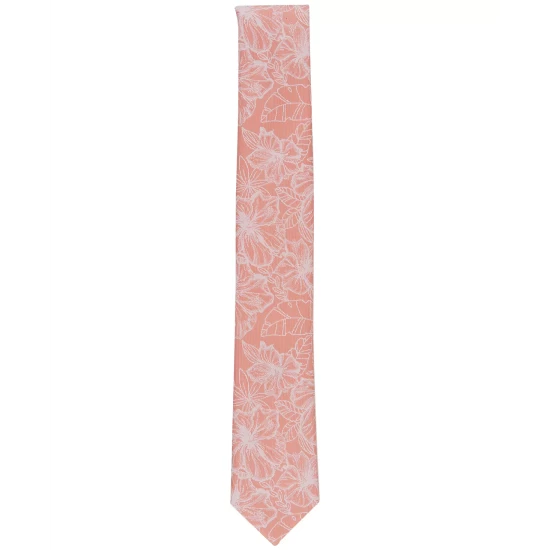 New 👍 Bar III Men's Tirone Floral Tie, Created For Macy's Coral 🎉 6 New 👍 Bar III Men's Tirone Floral Tie, Created For Macy's Coral 🎉 - Image 6
