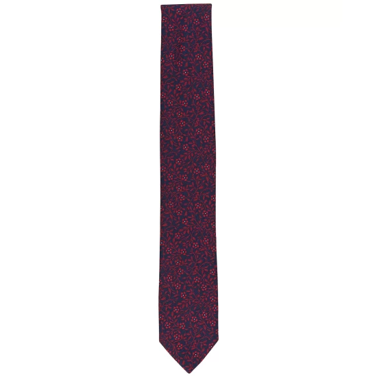 New 🌟 Bar III Men's Slim-Fit Performance Stretch Forest-Print 👗 Dress 👚 Shirt, Created For Macy's Burgundy 🌟 3 New 🌟 Bar III Men's Slim-Fit Performance Stretch Forest-Print 👗 Dress 👚 Shirt, Created For Macy's Burgundy 🌟 - Image 3