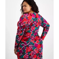 Flash Sale ❤️ Bar III 👩 Women's Velvet Off-The-Shoulder Smocked Top & Matching 👗 Skirt Set Cherry On Top 😀