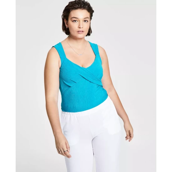 Coupon ๐ Bar III Puff-Sleeve Peplum Top, Created For Macy's Deep Black ๐ 2 Coupon ๐ Bar III Puff-Sleeve Peplum Top, Created For Macy's Deep Black ๐ - Image 2