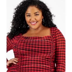 Top 10 ⭐ Bar III Men's Slim-Fit Check Suit Separate Jacket, Created For Macys Burgundy/black Check 🔔 -Cheap Bar III Store unnamed file 839