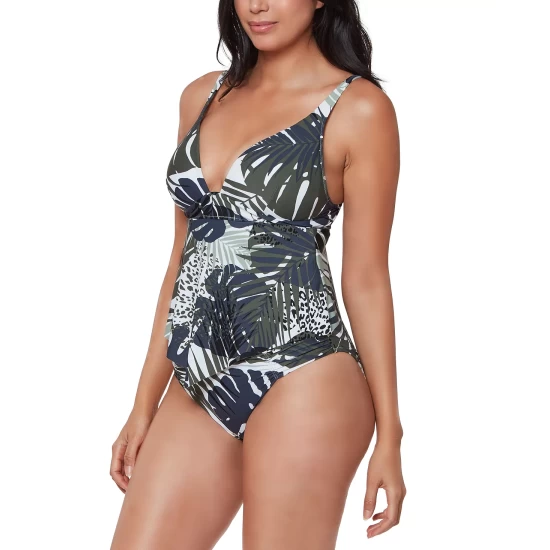 Flash Sale ✨ Bar III Moody Tropics Hanky Tankini Top, Created For Macy's Multi ❤️ 4 Flash Sale ✨ Bar III Moody Tropics Hanky Tankini Top, Created For Macy's Multi ❤️ - Image 4