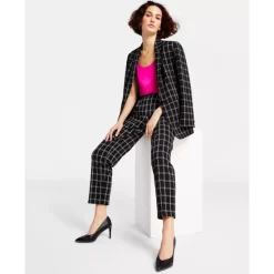 Discount ๐ Bar III ๐ฉ Women's Windowpane-Plaid Mid-Rise Pull-On Pants, Created For Macy's Black Combo ๐ 9 Discount ๐ Bar III ๐ฉ Women's Windowpane-Plaid Mid-Rise Pull-On Pants, Created For Macy's Black Combo ๐ -Cheap Bar III Store unnamed file 914